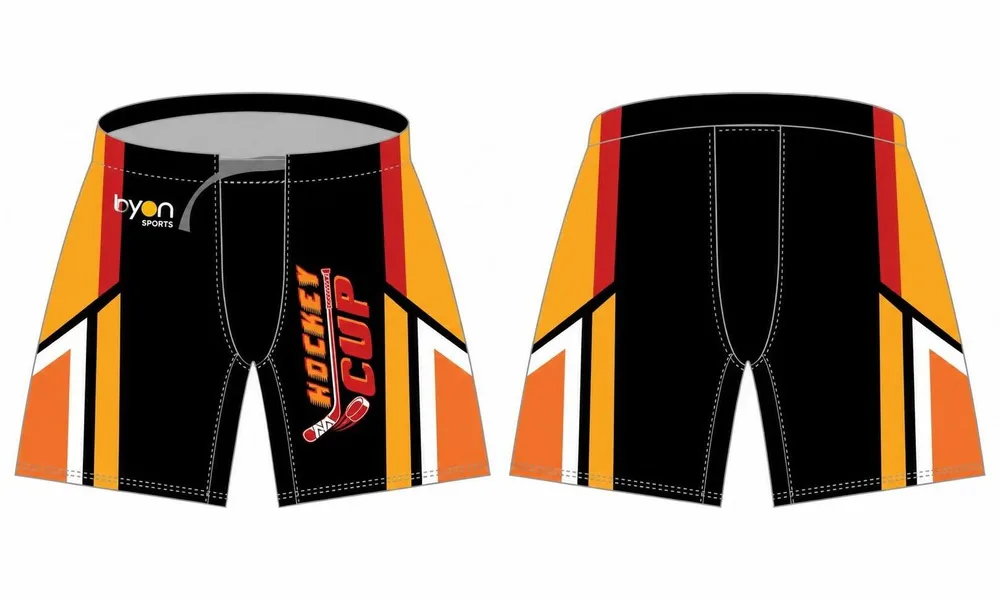 Sublimación pantalones de hockey sobre hielo personalizados de alta calidad