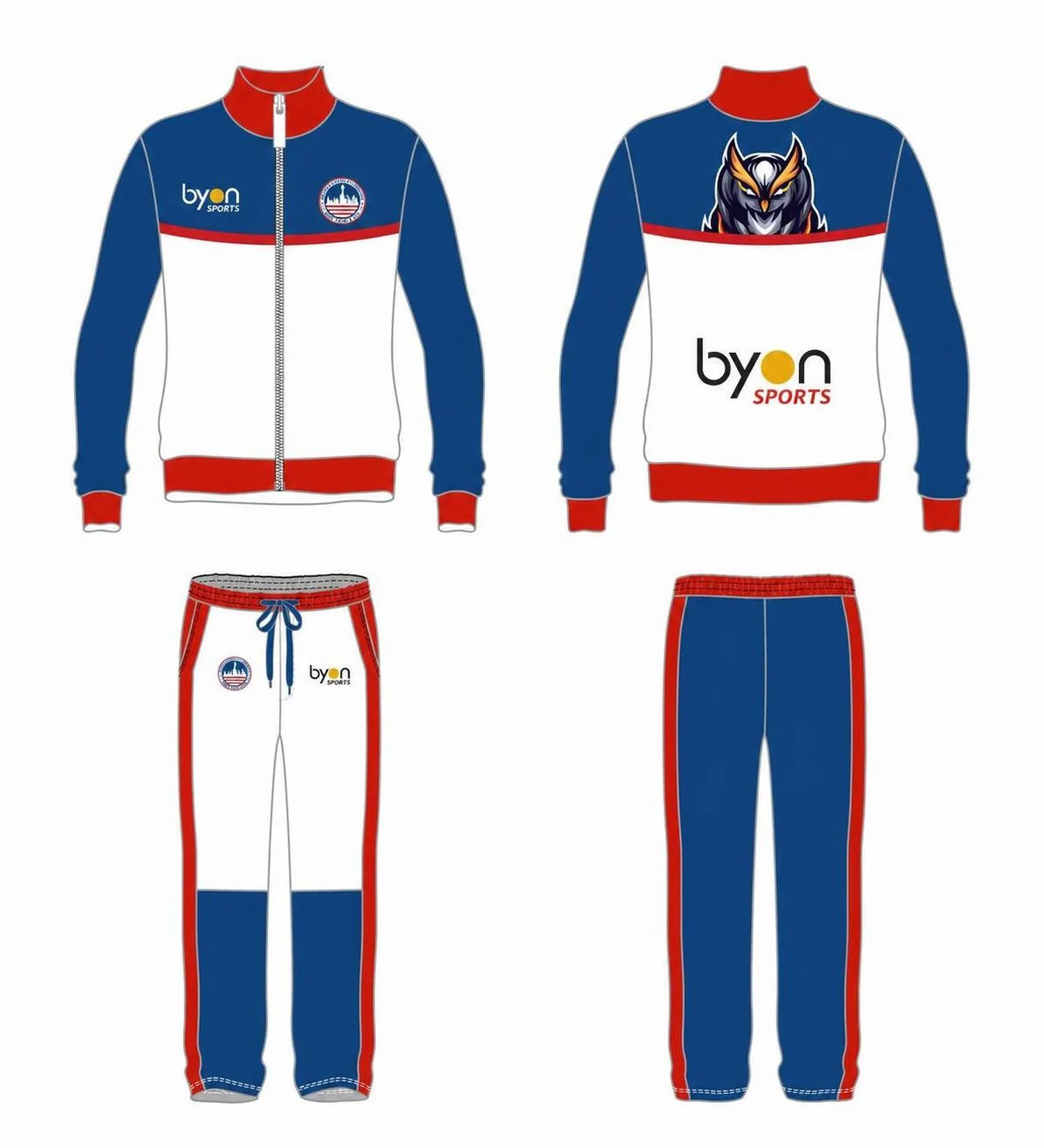 Sublimation-High Quality-Custom-Youth-V-Neck-Custom-Soccer-Warm-ups