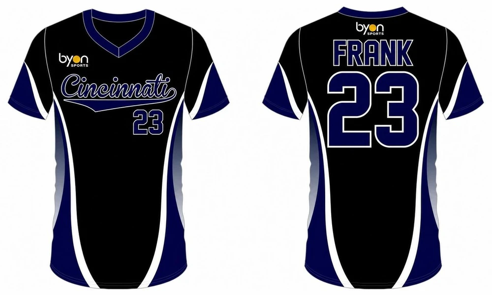 Trockenfit Polyester Custom Baseball Tee