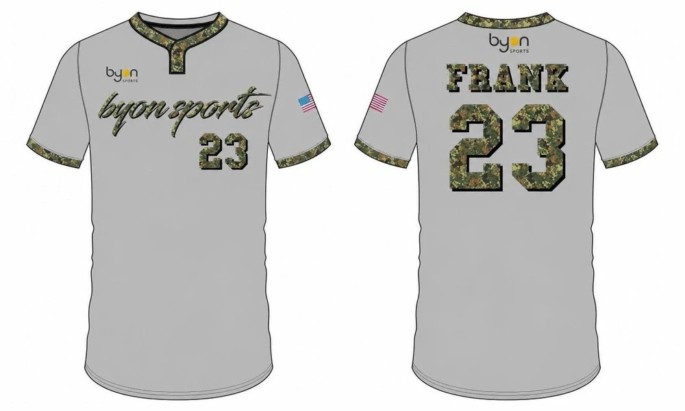 Dry-fit custom sublimated baseball uniform