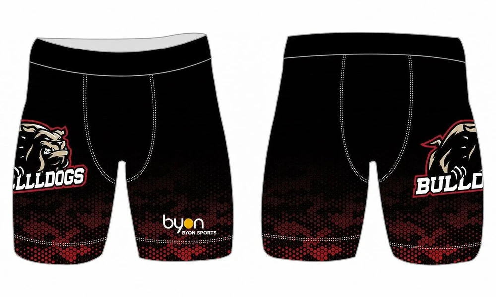 Sublimation impression 100% polyester à sec ajustement personnalisé short de lutte