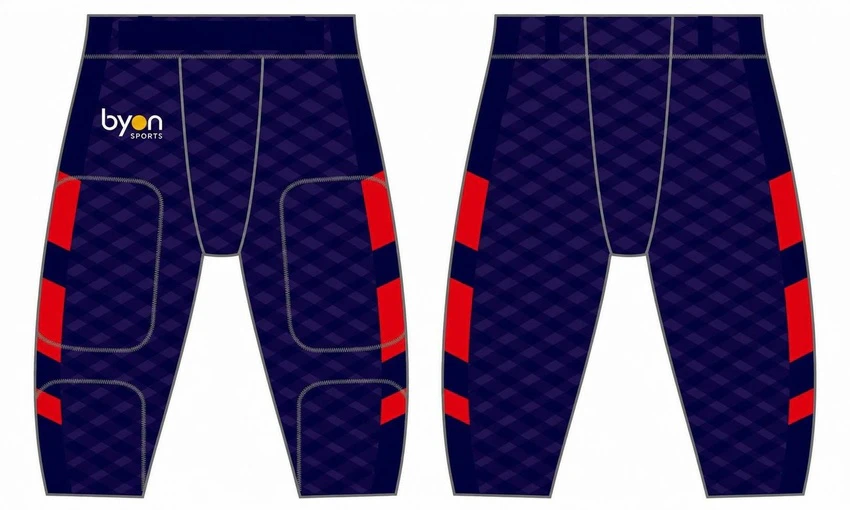 Sublimationsdruck Polyester Spandex Custom Team Fußballhosen