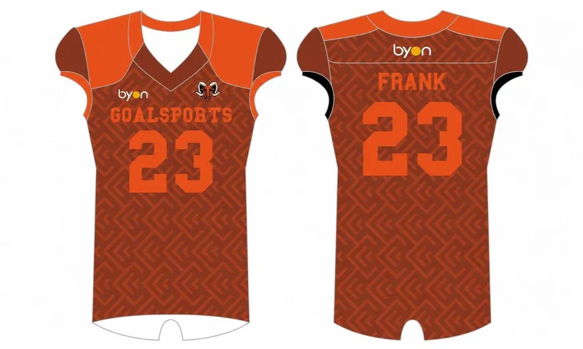 Equipo personalizado de sublimación de alta calidad Sublimated Flag Football Jerseys