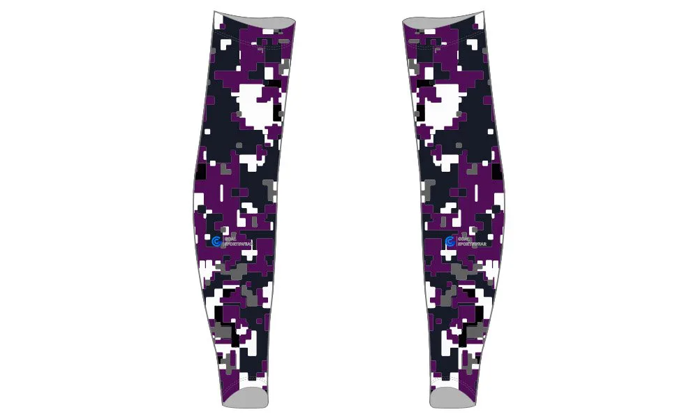 Wholesale high quality sublimation custom team custom baseball arm sleeves