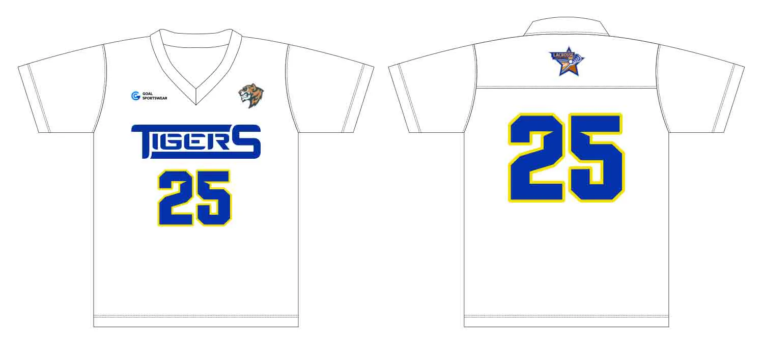 Chemises en gros de haute qualité sublimation équipe crosse