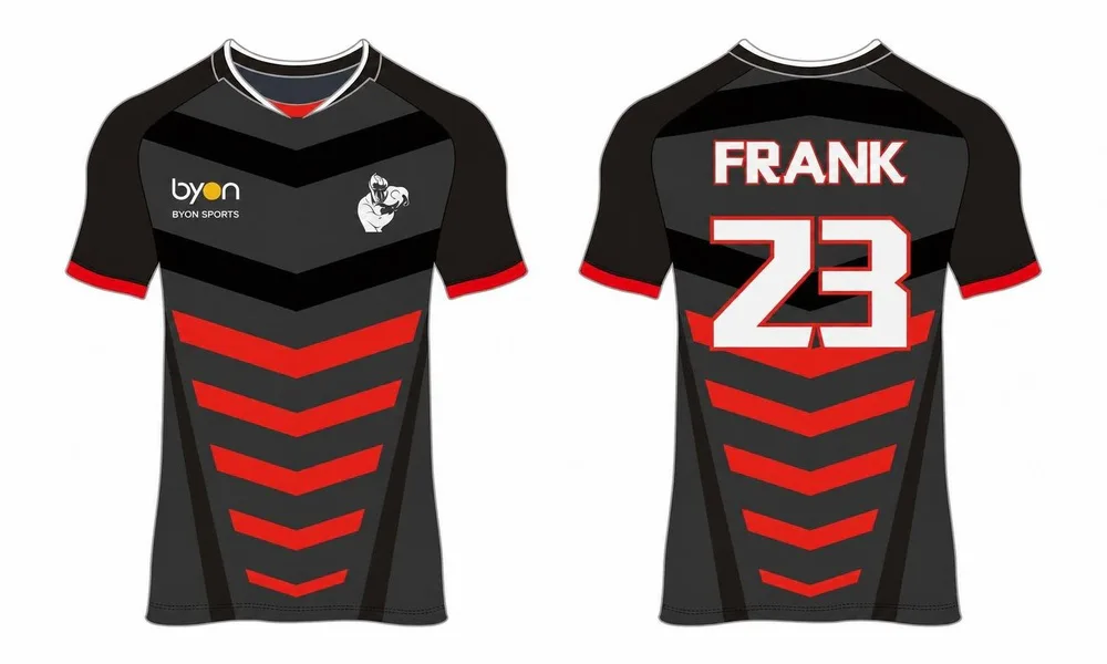 Wholesale high quality sublimation custom team custom soccer tops