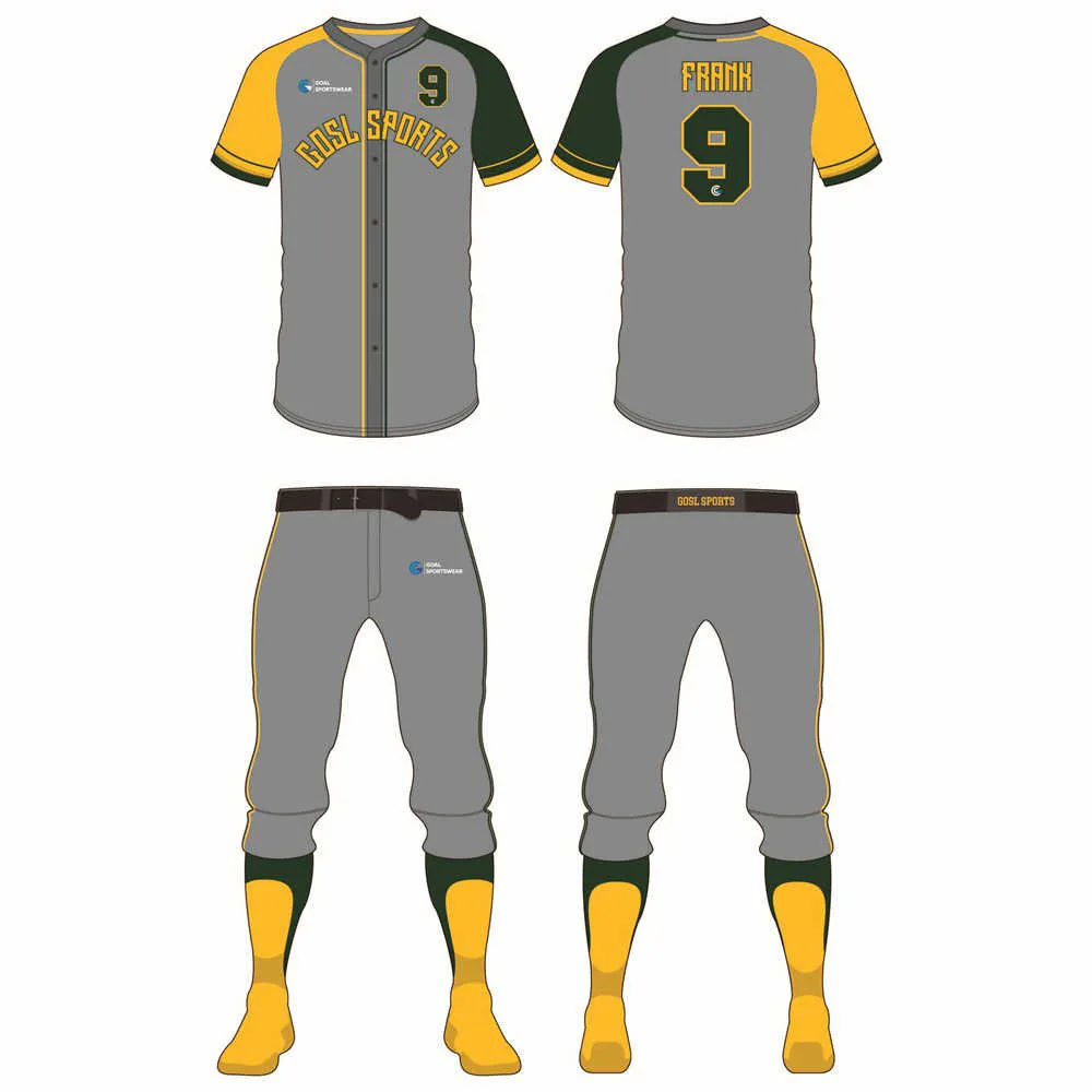 Wholesale high quality sublimation custom team slow pitch softball jerseys