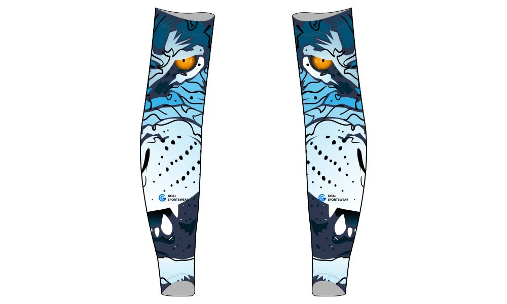 Wholesale high quality sublimation printing custom baseball arm sleeves
