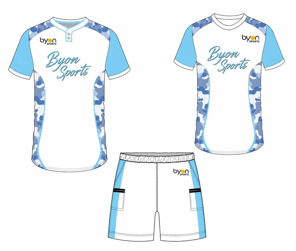 Wholesale high quality sublimation printing custom baseball gear