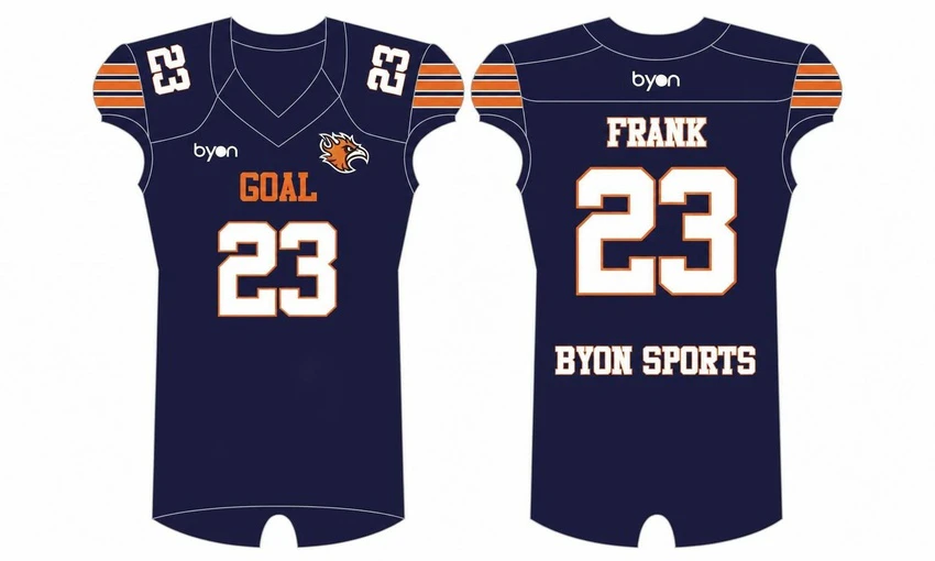 Wholesale high quality sublimation printing custom football jerseys