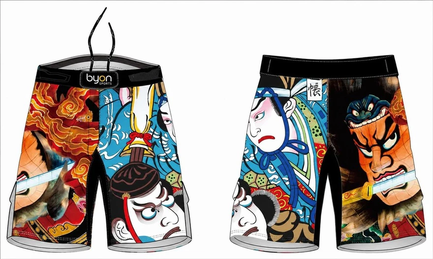 Großhandel hochwertige Sublimationsdruck Custom Wrestling Fight Shorts