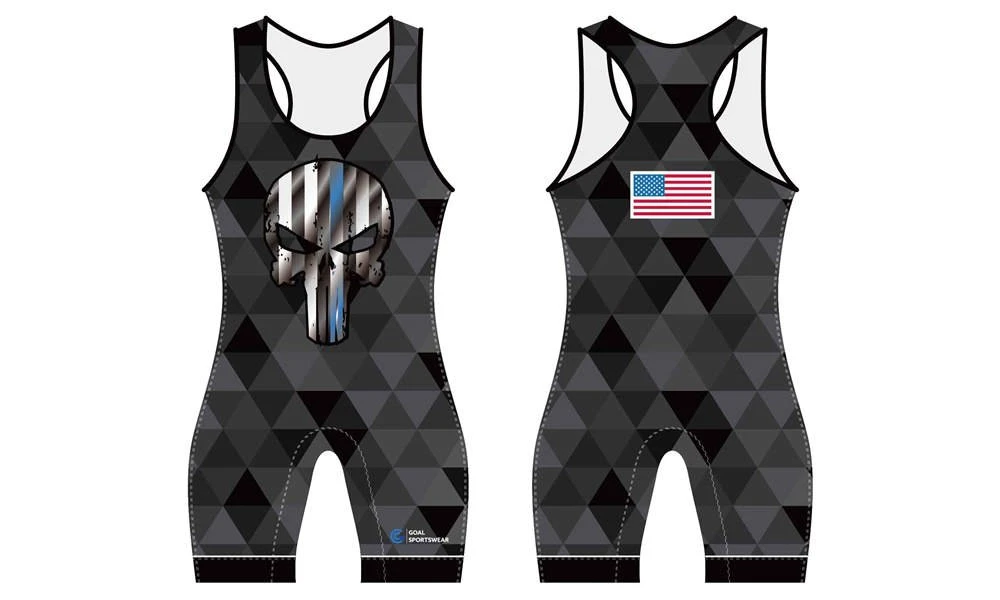 Großhandel mit hochwertigem Sublimationsdruck Custom Wrestling Uniform