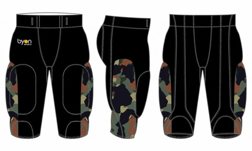Wholesale Pro Mesh Custom sublimierte gedruckte Fußballhosen