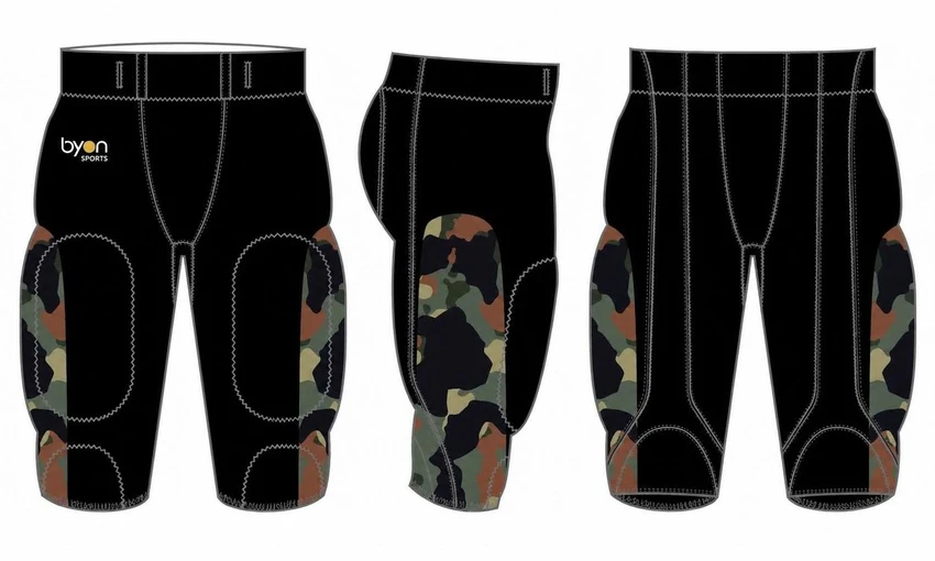 Wholesale pro mesh custom sublimated printed football pants