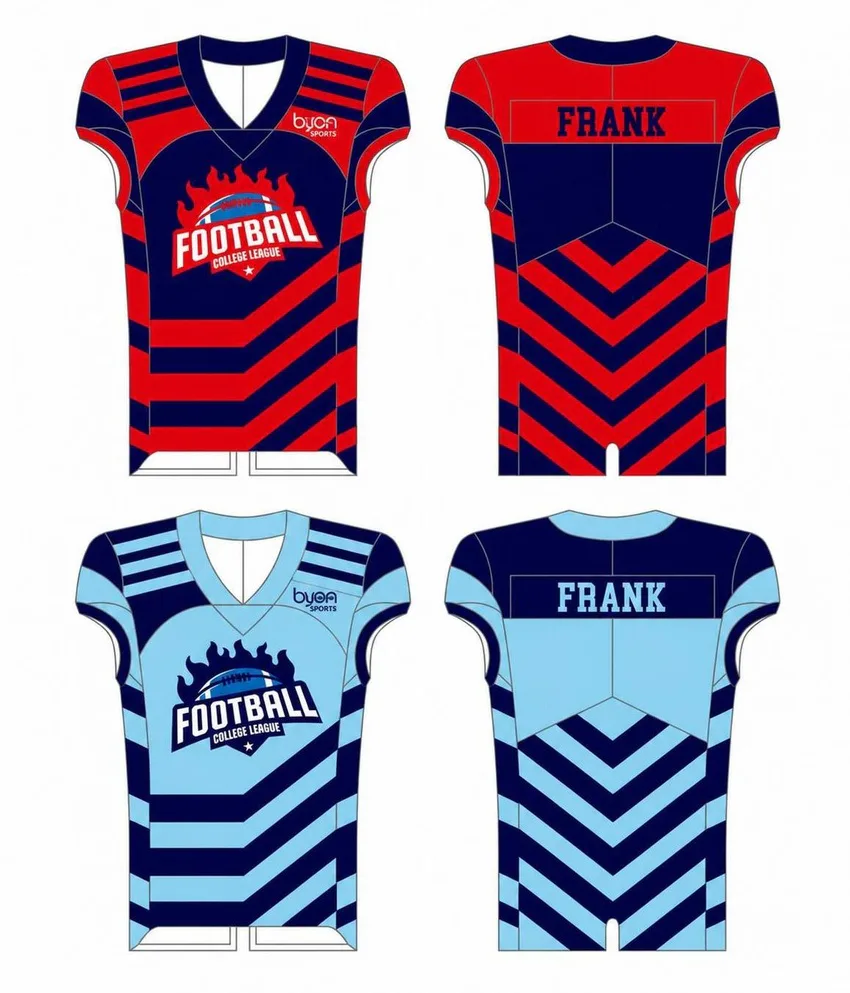 Wholesale Pro Qualität Custom Design sublimierte Kinder Reversible Football Jerseys