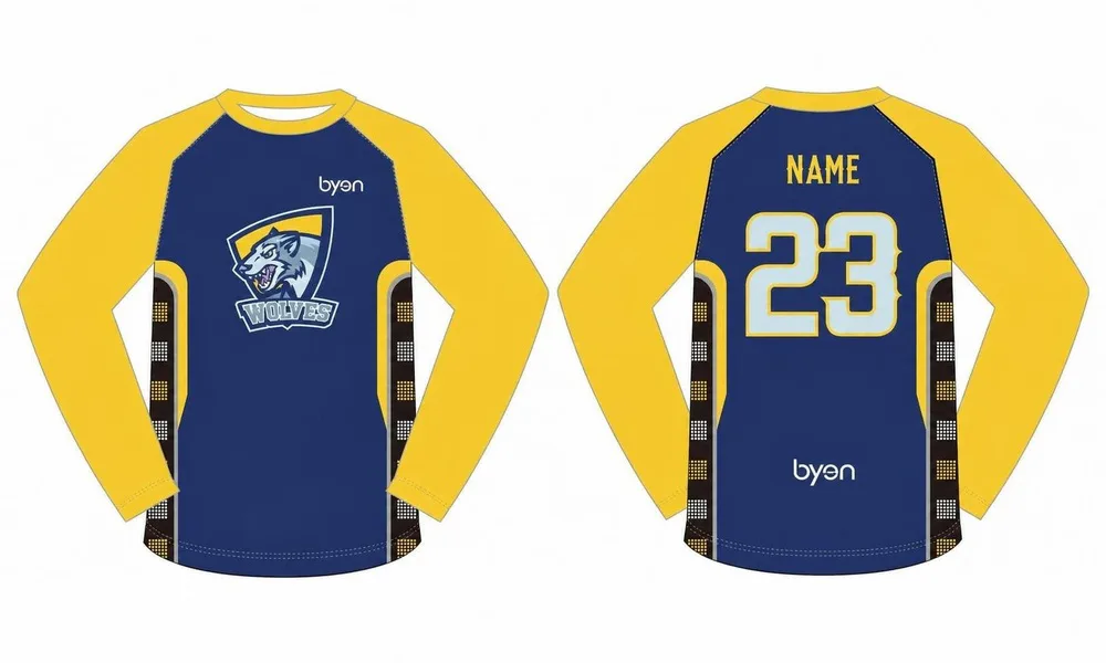 Großhandel 100% Polyester Custom Made Sublimation Custom Basketball Warm Up Shirts