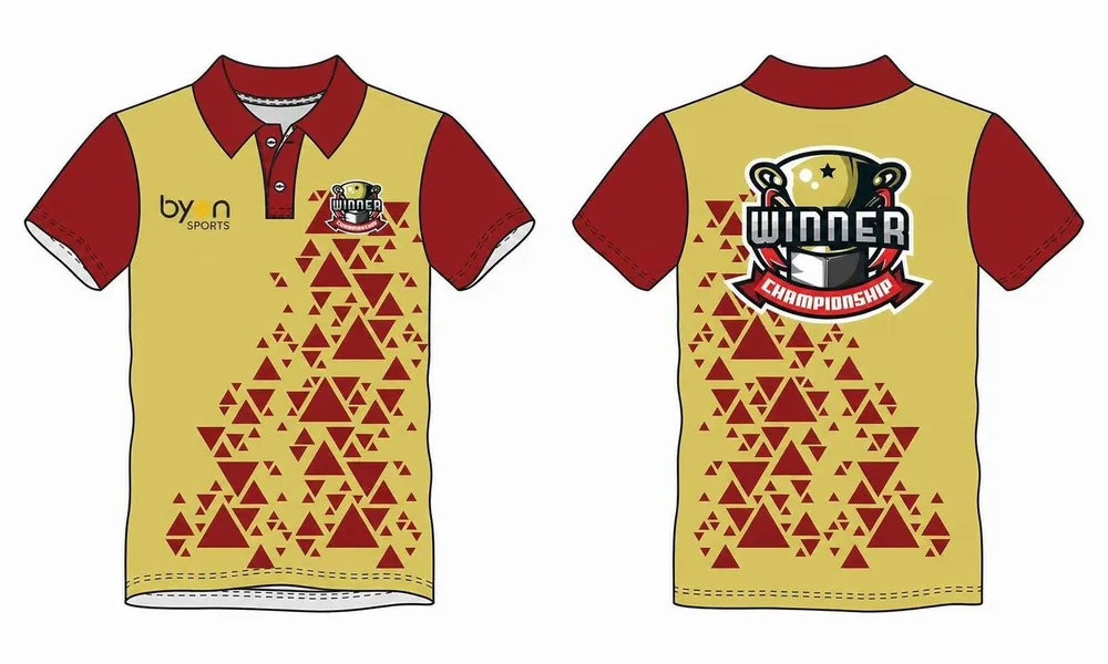 Wholesale Pro Qualität Custom Design sublimierte Kinder Bowling Trikots
