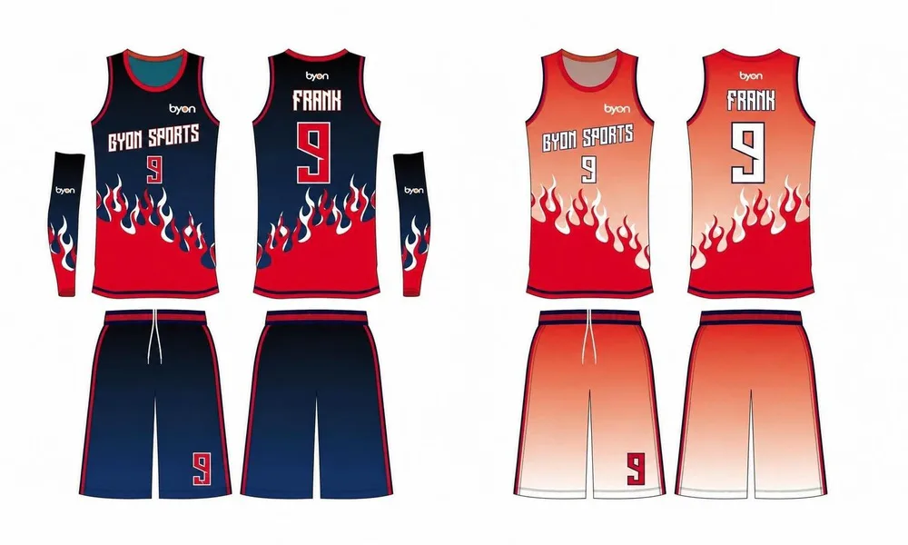 Wholesale pro quality custom design sublimated kids reversible basketball jerseys