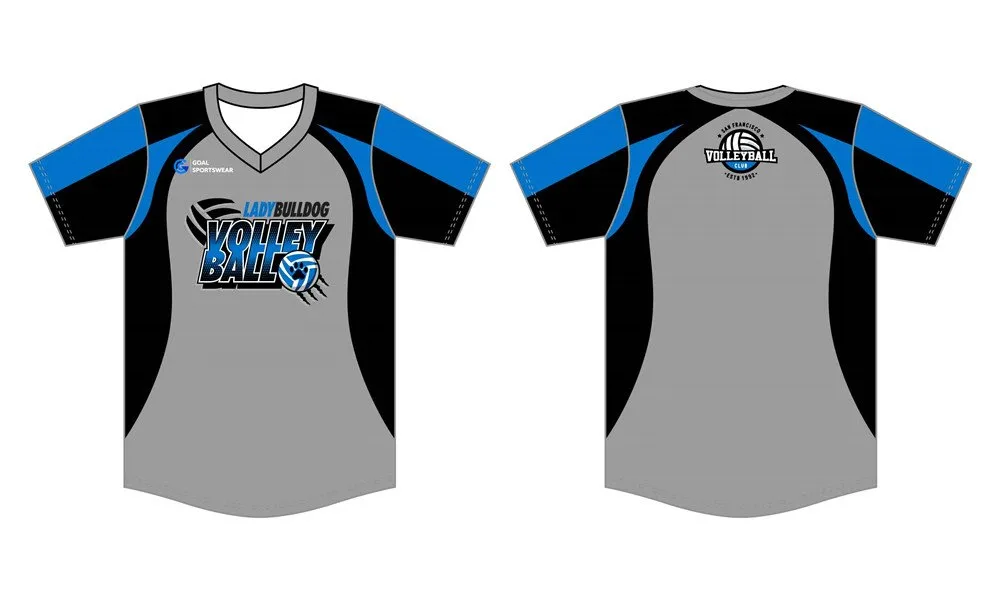Wholesale pro quality custom design sublimated kids sublimated volleyball jerseys