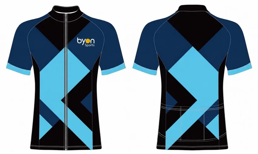 Maglie ciclismo su misura in poliestere traspirante