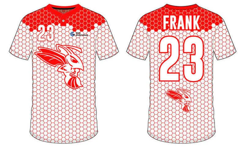 Großhandel hochwertige Custom Mesh Baseball Trikot
