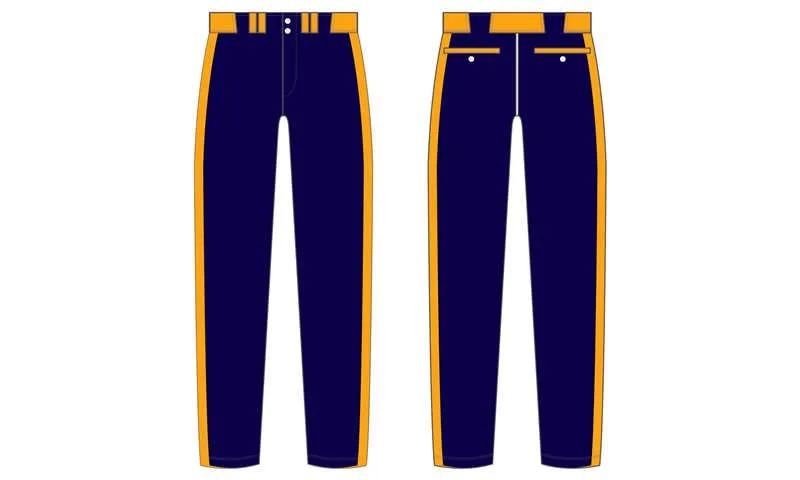 Pantalones de béisbol sublimados de diseño personalizado
