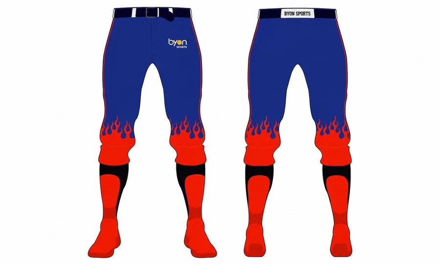 Pantalones de béisbol sublimados para jóvenes personalizados