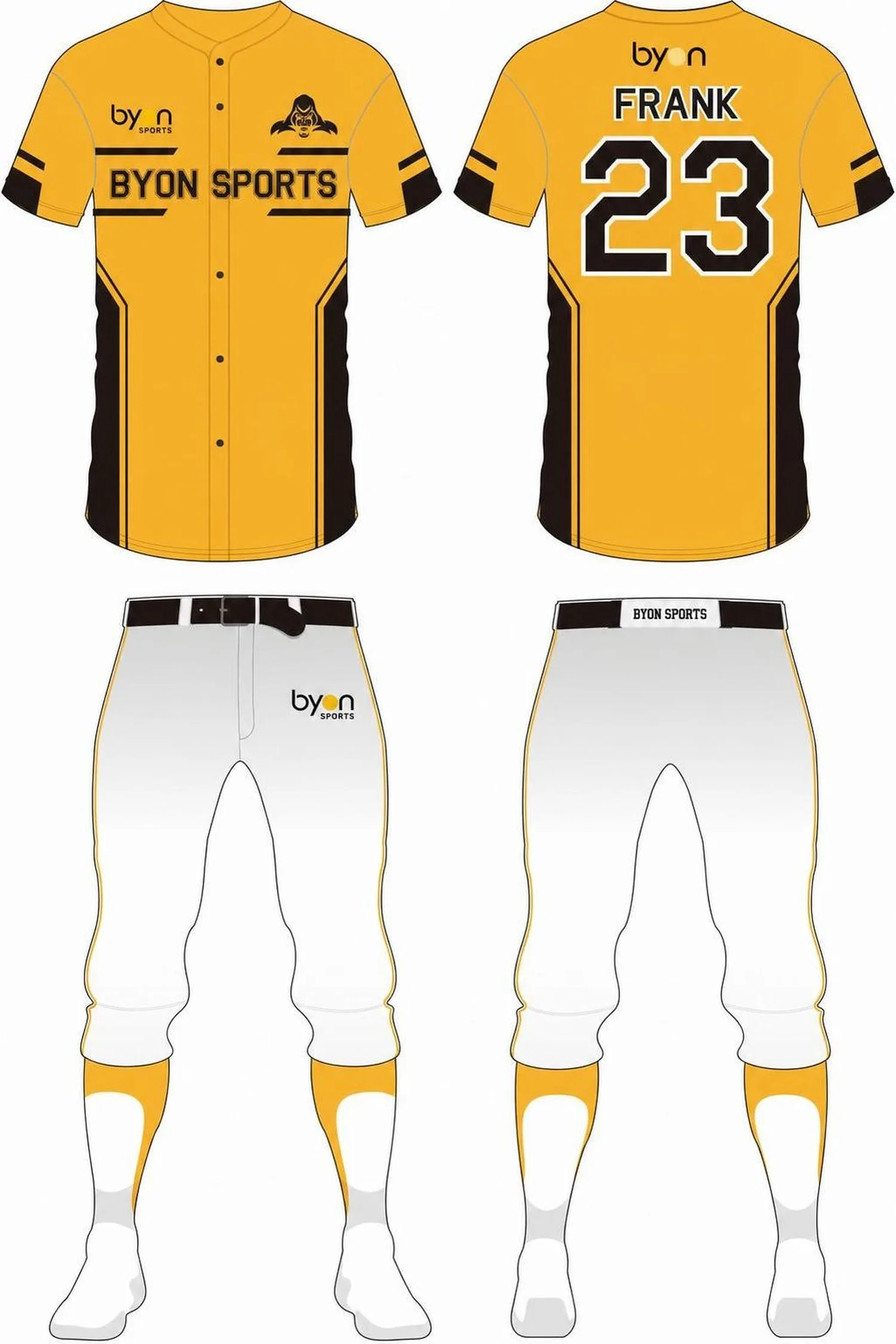 wholesale 100% polyester custom sublimated printed softball pants