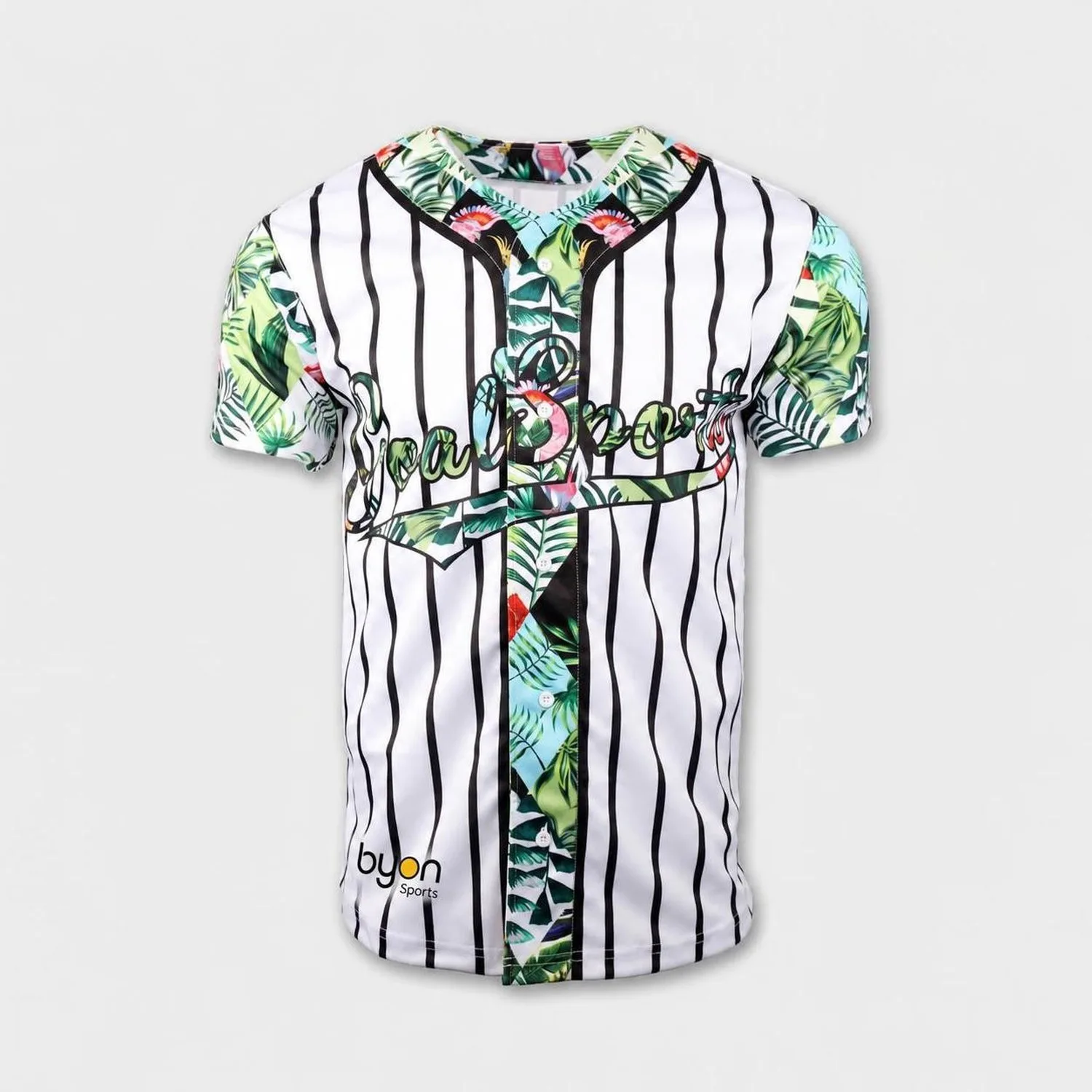 Vorderseite eines Custom Mesh Baseball Trikots
