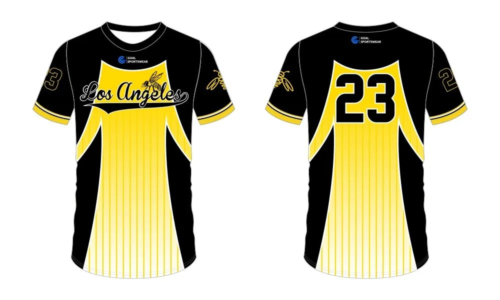 Polyester-Jugendteam Custom Baseball-Tee