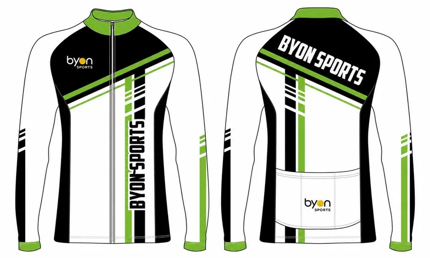 100% poliestere sublimated personalizzato giovani team bike jersey