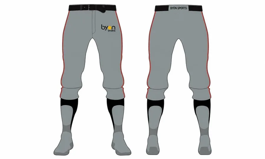Pantalones de béisbol personalizados sublimados