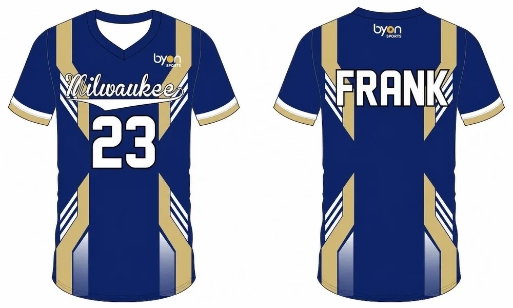 Langlebige Polyester-Jugendmannschaft Baseball-Tee