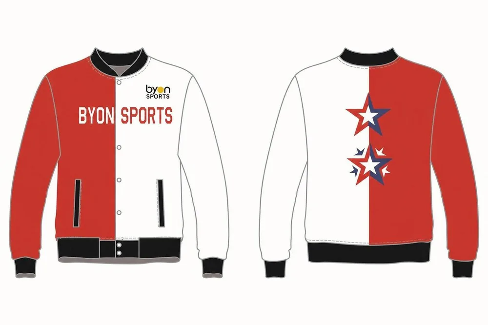 Vestes de baseball sublimées personnalisées à manches courtes