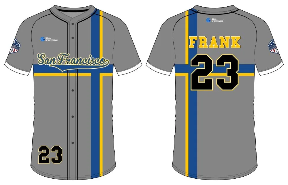 High-quality polyester custom throwback baseball jersey