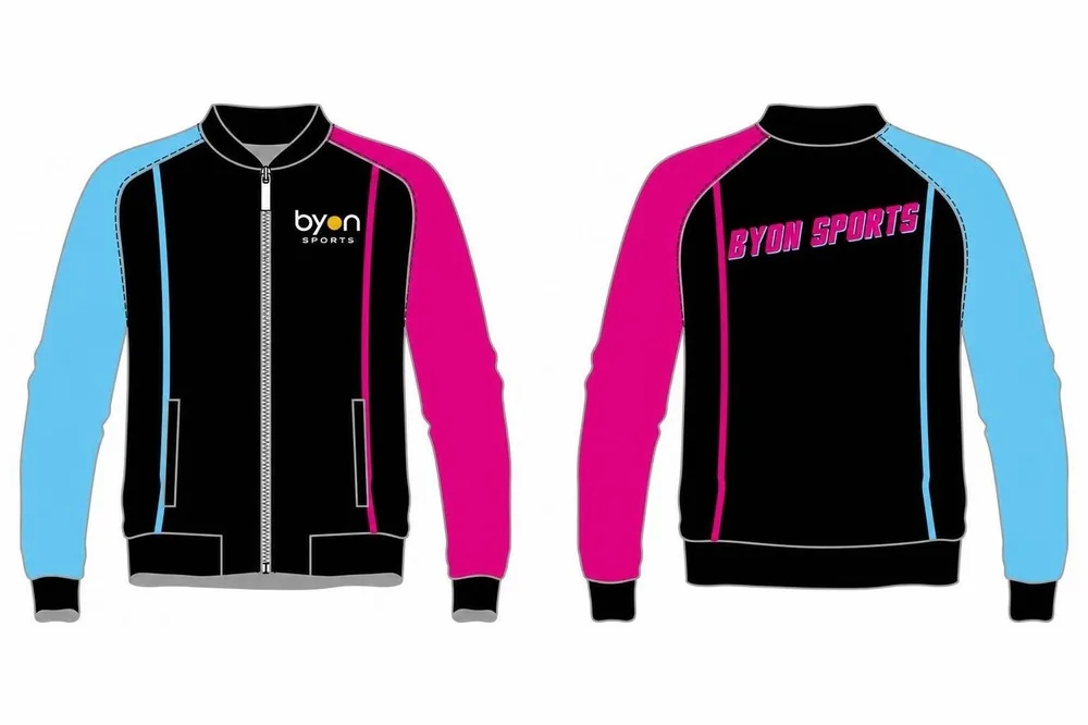 custom full zipper basketball jackets
