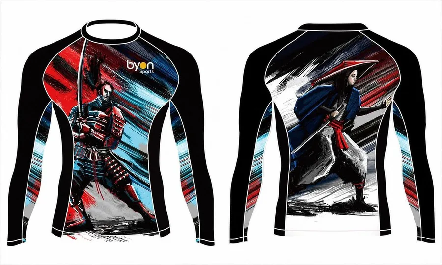 Farbsublimationsdruck Custom Digital Camo Design MMA Hautschutz