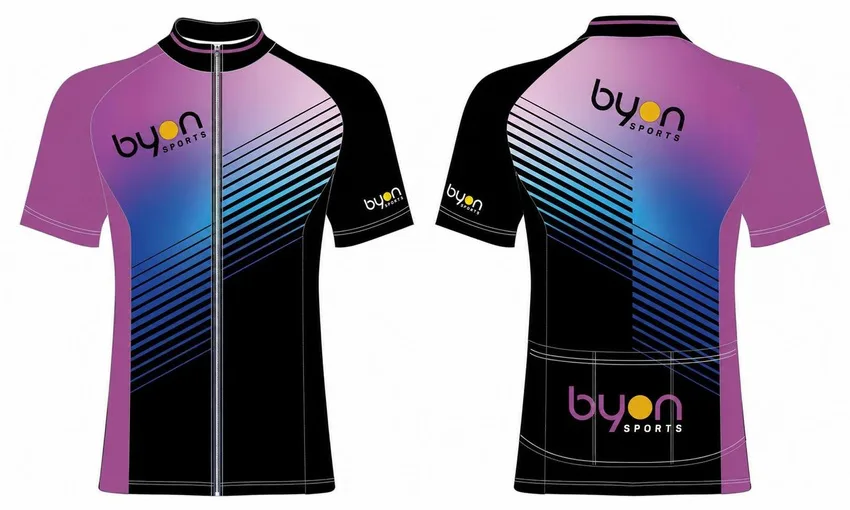 Camicie da ciclismo sublimate su misura