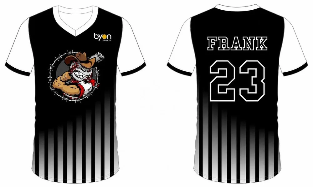 Digital Camo Custom Baseball Tee
