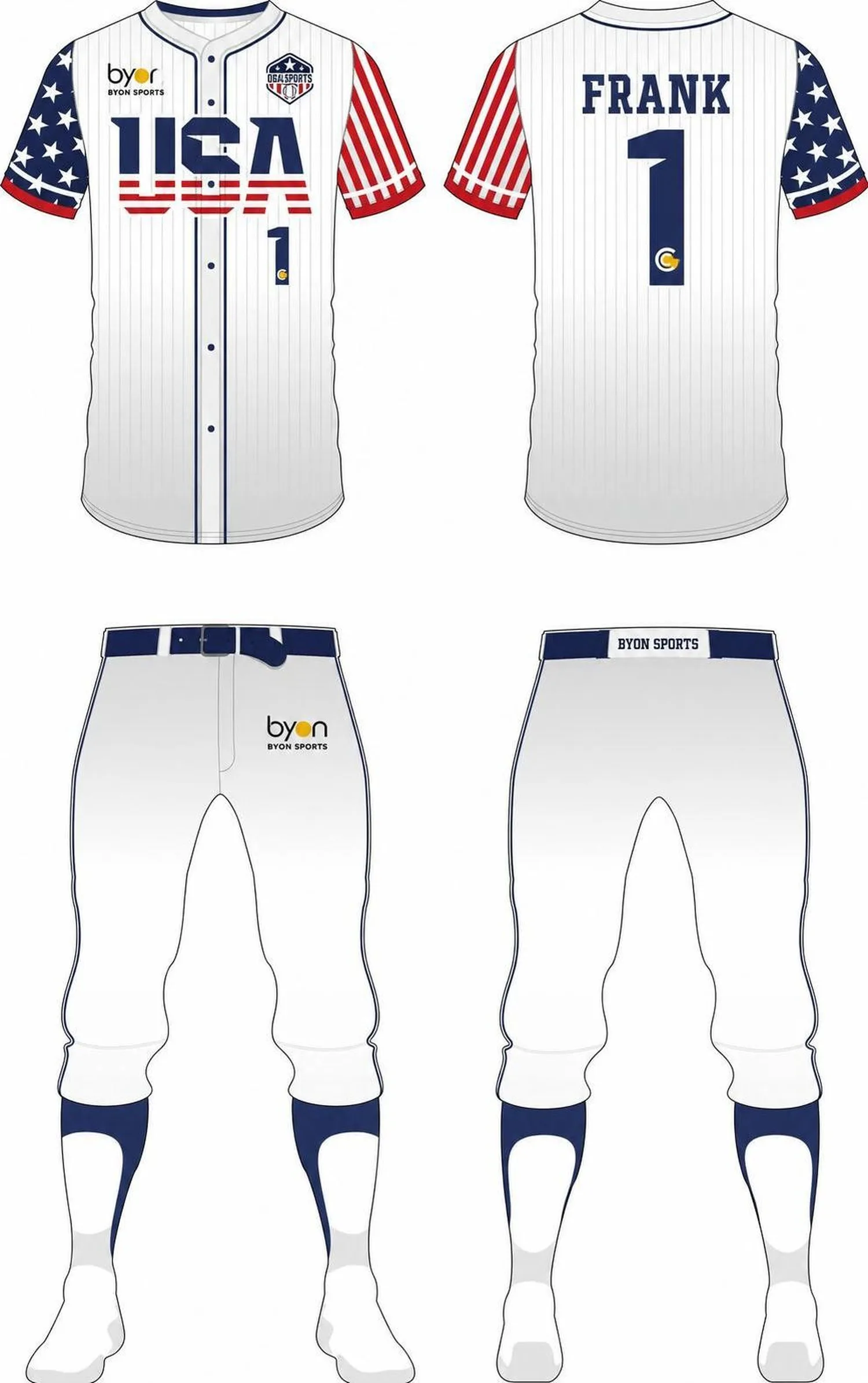 wholesale high quality men's custom made softball pants