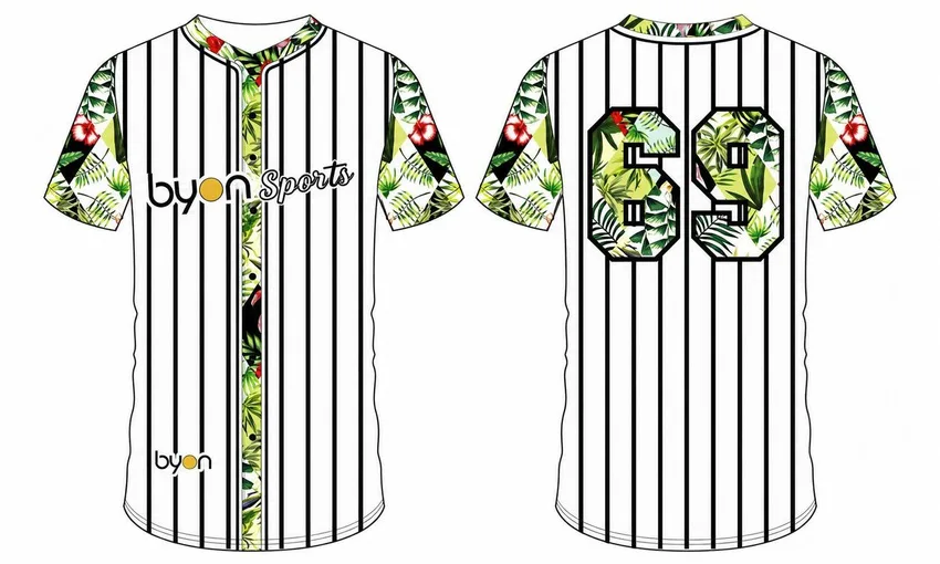 Wholesale high quality sublimation custom team softball shirts