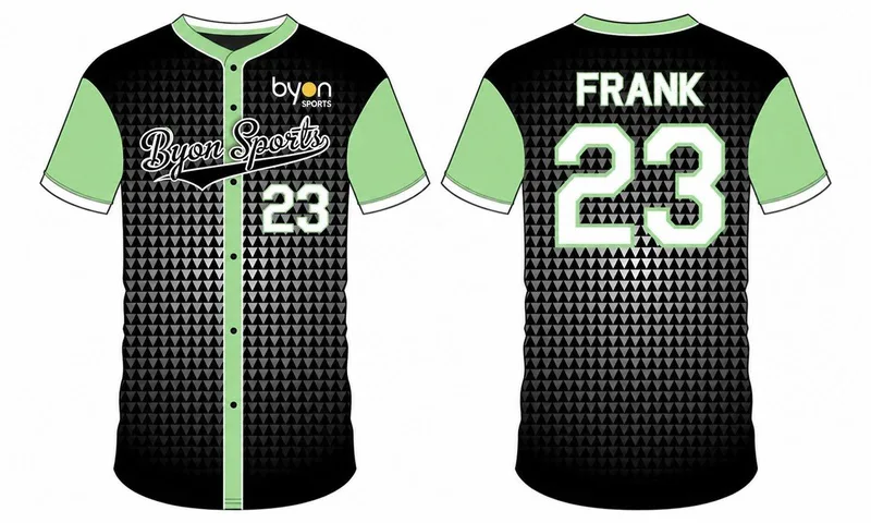100% polyester sublimation custom printed softball shirts