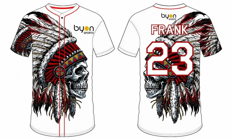 High quality 100% polyester sublimation custom design softball shirts
