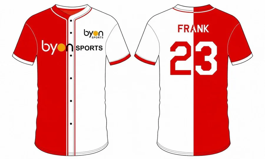 High school custom design sublimated reversible softball shirts