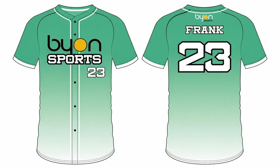 wholesale 100% polyester custom made sublimation softball shirts