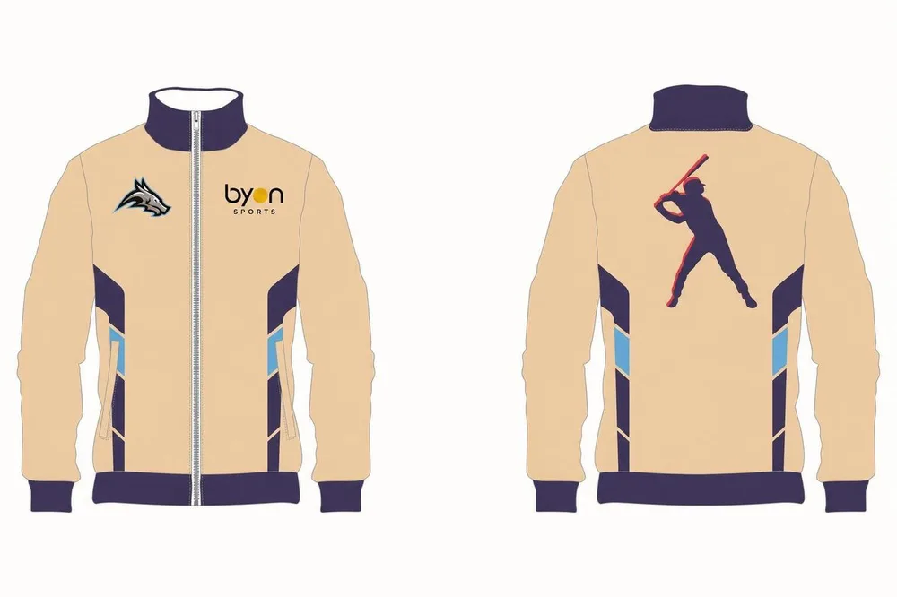 Vestes de baseball personnalisées de qualité Pro avec impression sublimation