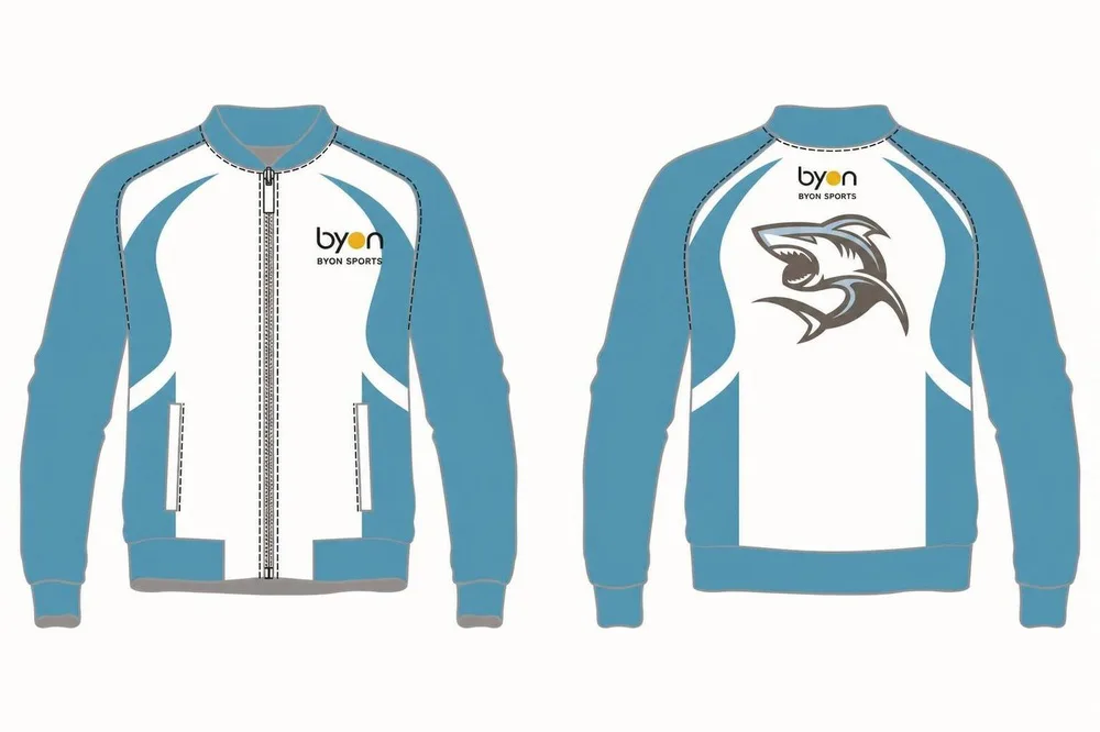 Vestes de baseball de haute qualité pour jeunes à col V