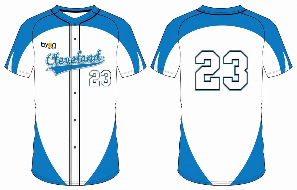 Full-dye custom made team throwback baseball jersey