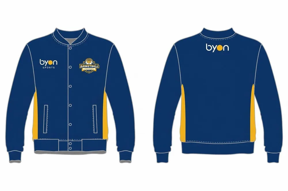 custom youth team basketball jackets