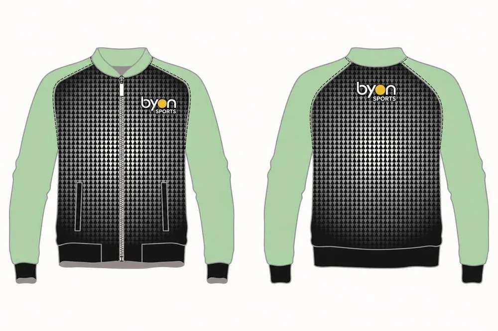 Custom Zipper-up Baseball Warm-up Jacken